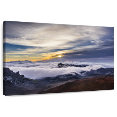 Alvord Haleakala matin nuageux