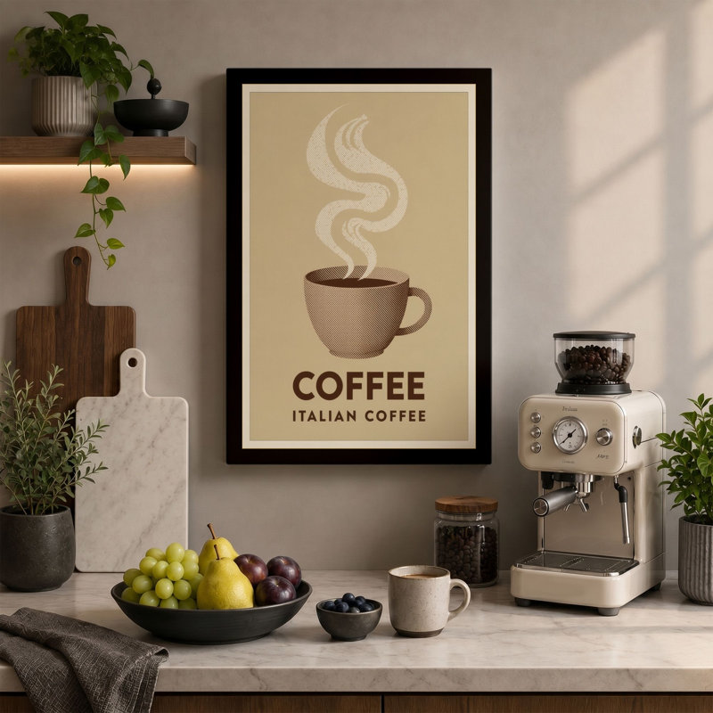 Print, 18x12 - 45.7 x 30.5 cm, Ochre Border