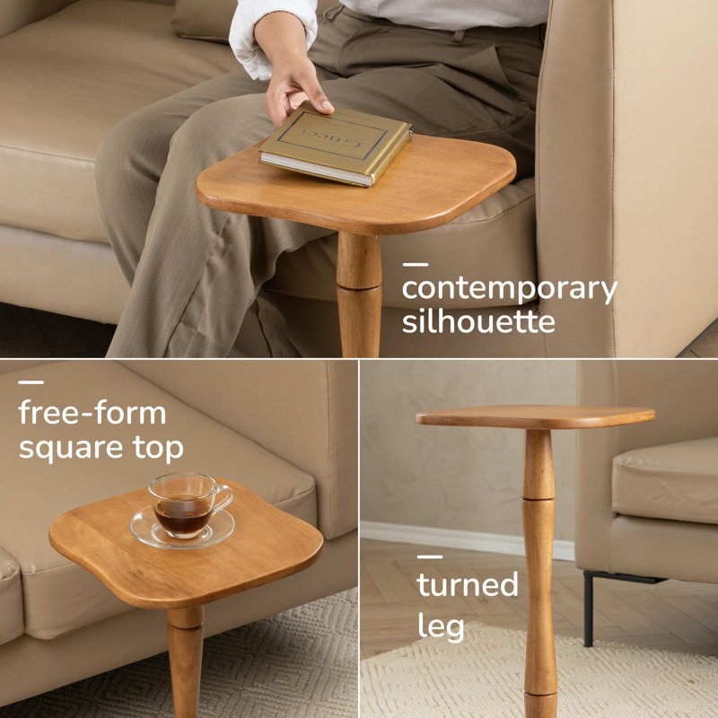 Table d'appoint 22 po, Mid Tone Honey