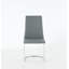 Upholstered Cantilever Chair in White-67099398