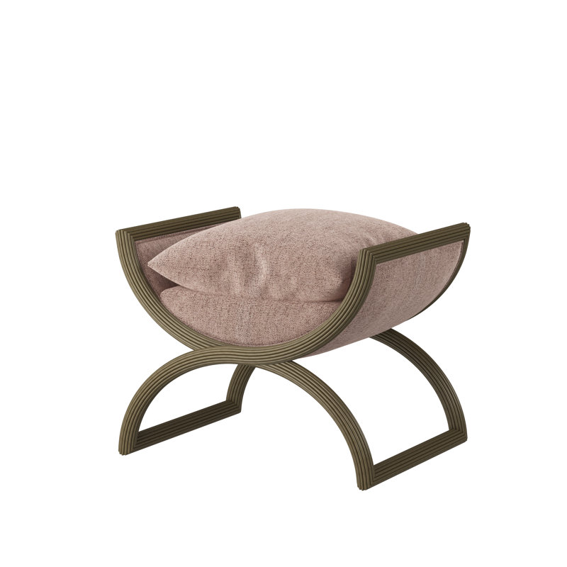 Tabouret d'appoint Fillmore, Dune, Hanover Twilight (tissu performance) 1354-94