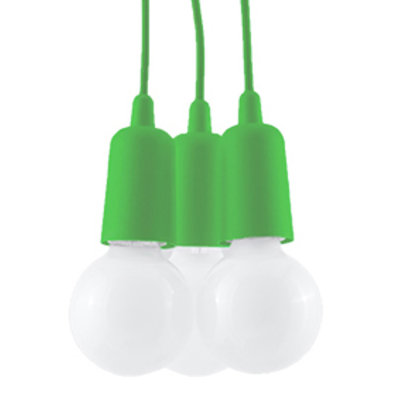 Ahva 3 - Light White Cluster Pendant