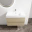 Briannie 35.4'' Single Bathroom Vanity with Resin Top-323394199