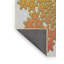 Tapis de zone jaune/orange à motifs-1977006144