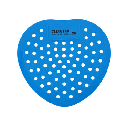  Urinal Screen 12 Pack Plastic Restroom Odor Eliminator with Gloves Lasts Up to 30 Days Deodorized Bathroom Odor Control Screen Long-Lasting Blue