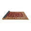 Tapis à motif oriental rouge / brun-2043537567
