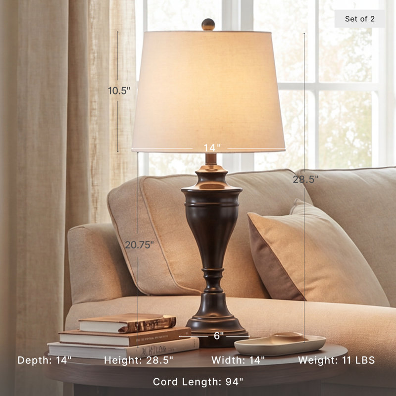 Nyack Metal Table Lamp
