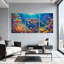 Animaux, ensemble de 3 impressions sur toile-1983595978