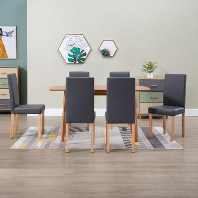 Chaise d'appoint avec pieds en bois massif pour la cuisine