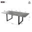 Extendable dining table 140 - 180 - 220cm-134448290