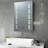 Maia Fog Free Bathroom/Vanity Mirror with shaver socket