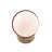 ORB Rechargeable Cordless LED Table Lamp, 3-Levels Brightness Touch Sensor Control, Travertine / Chocolate Bronze-1605057506-1605057507