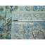 Tapis surdimensionné en laine noué à la main 12 pi x 12 pi bleu Shah Abbas 120DD57C4EC64599A989BCE02E163E53