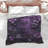 Purple Floral Arrangement Comforter-126684883
