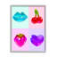 «Varied Gummy Candies», impression encadrée sur bois-1868191921-1868191924