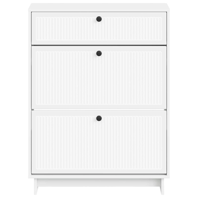 Shoe Storage, 103 cm H x 78 cm W x 24 cm D, White