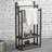 Rustic Wood Bathroom Quilt Blanket Rack