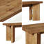 Solid Wood Bench