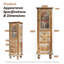 Mirella de rangement Farmhouse Tall-128515024