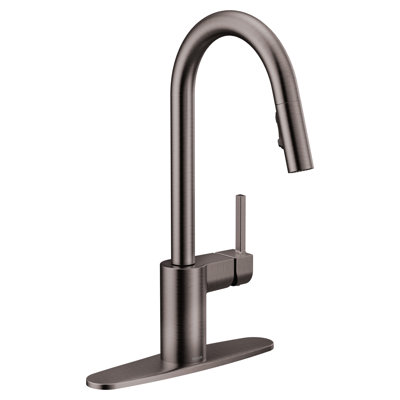 Moen Align One Handle Modern Kitchen Pulldown Faucet with Reflex and Power Clean Technology