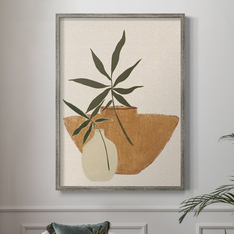 «Santa Fe Still Life II», reproduction encadrée - bois massif 47770, H 11 po x l 9 po