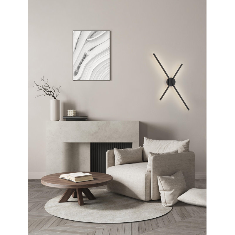 Aluminium Flush Mounted Sconce