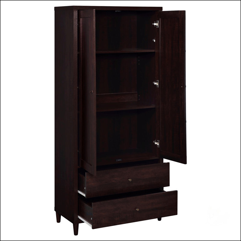 Armoire d'appoint haute 2 tiroirs