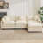 Beige Chenille