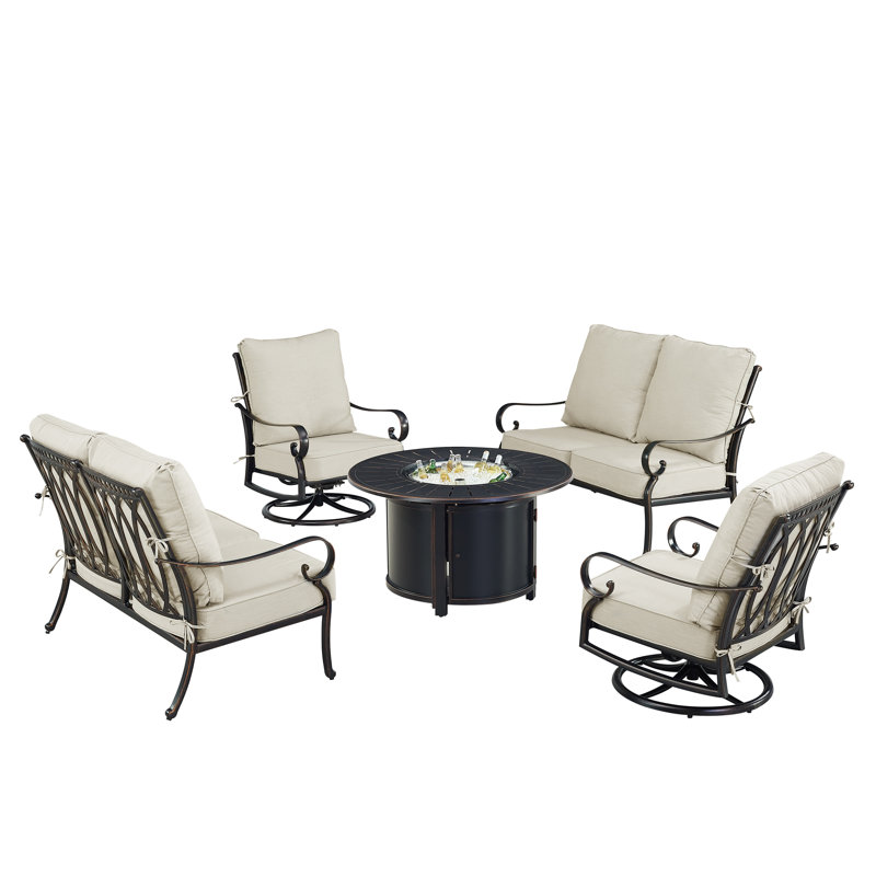 Nobu Outdoor 5 - Piece Conversation Set