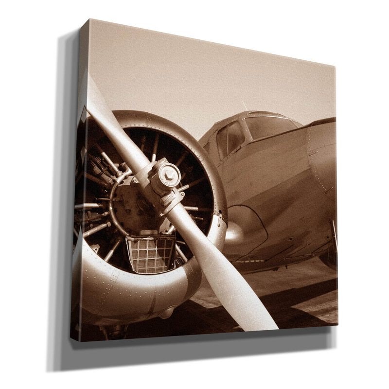 "L'aviation 3" par PhotoINC Studio, H 18 po x l 18 po x P 0,75 po