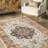Cira SpinClean Traditional Vintage Machine Washable Area Rug-853245738