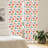 Tea Party Semi-Sheer Rod Pocket Sliding Panel-45085045
