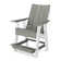 Contemporary High Adirondack Chair