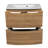 Katrinka 22.5'' Single Bathroom Vanity with Acrylic Top with Mirror-1358225740