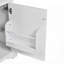 Meuble-lavabo de 20 pouces avec lavabo en céramique, porte à fermeture douce, tablette réglable et support de rangement fixé à la porte, idéal pour les petites salles de bain-70233305
