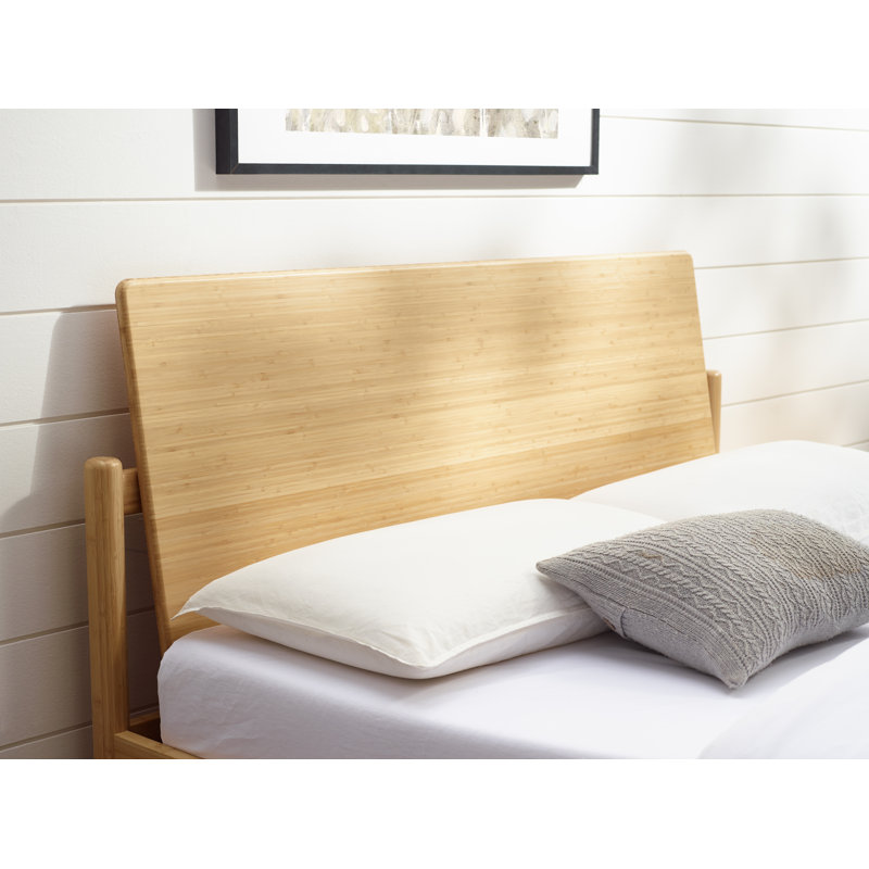 Benji Solid Wood Bed, King, Walnut