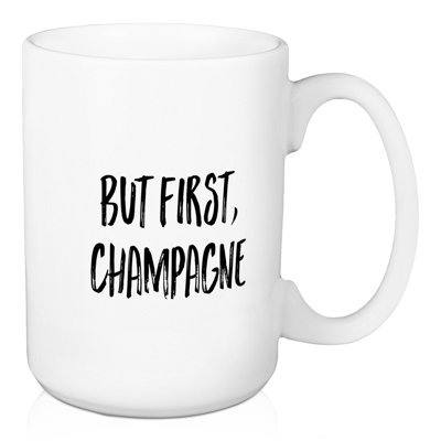 Mais première, tasse à café champagne Doan