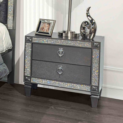 Table de chevet 1Pc Glam Style