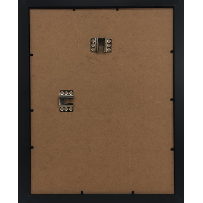 Lucienne 8" x 10" Beveled Single Picture Frame in Black