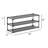 30 Pair Stackable Shoe Rack