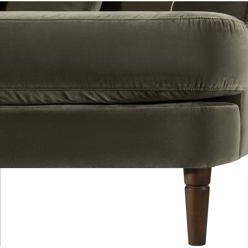 Zija Modern Sofa, Green