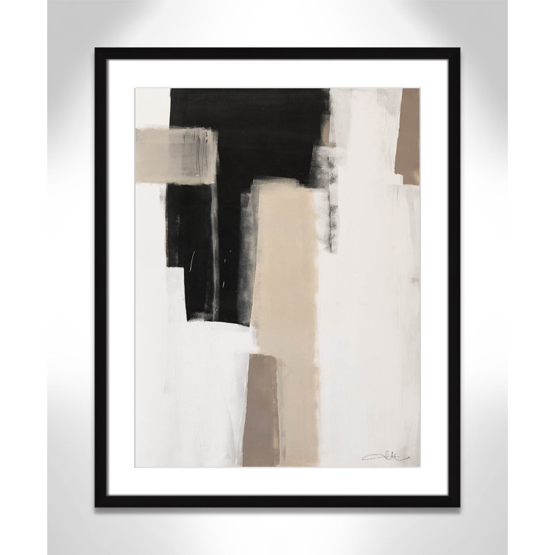 Calvin Giverny Earth Scapes I Print, H 29,5 po x l 23,5 po x P 2 po, Cadre photo noir simple, Oui