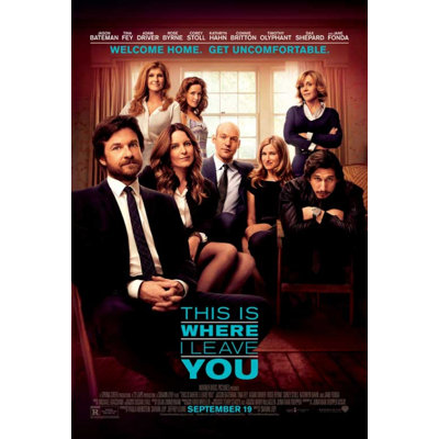 Pop Culture Graphics " This Is Where I Leave You Movie Poster "