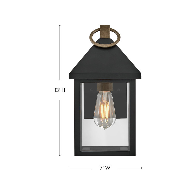 Rhett Small Outdoor Wall Mount Lantern