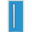 Porte d'entrée pré-suspendue peinte en fibre de verre à 1 lumière Spotlight-40615140-40615125-102403731
