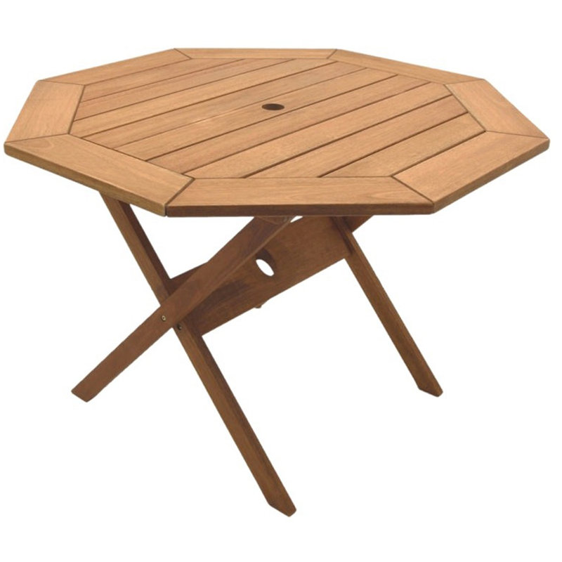 Como Octagonal 4 - Person 35" Long Dining Set