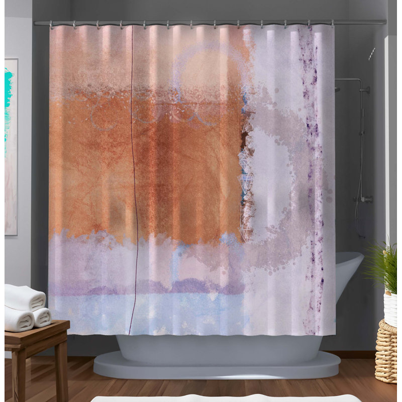 Joli rideau de douche vigoureux