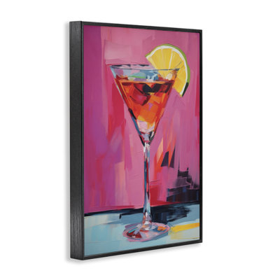 «Pink Lady Cocktail», estampe numérique par LSR Design Studio