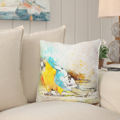 Coussin oiseau Wyble