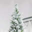 Arbre de Noël artificiel pin enneigé 9 pi, branches réalistes, 1159 branches